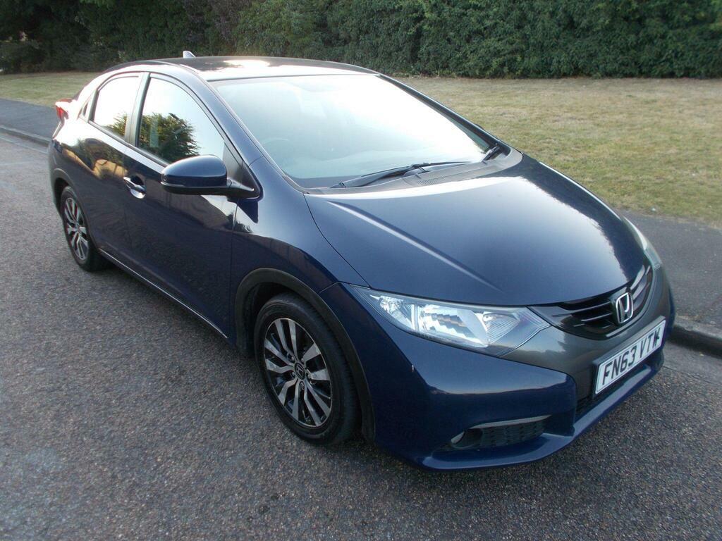 Honda Civic 1.6 I-dtec Es-t Euro 5 S S Blue #2