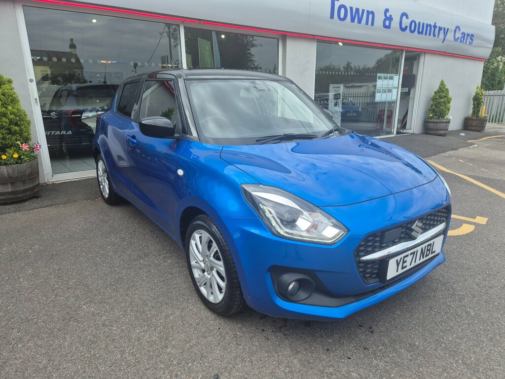 Suzuki Swift 1.2 Dualjet Mhev Sz-t Hatchback Hybrid Blue