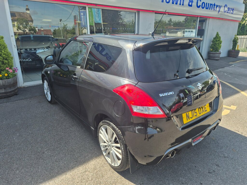 Suzuki Swift 1.6 Sport Hatchback Euro 5 Snav Black #4