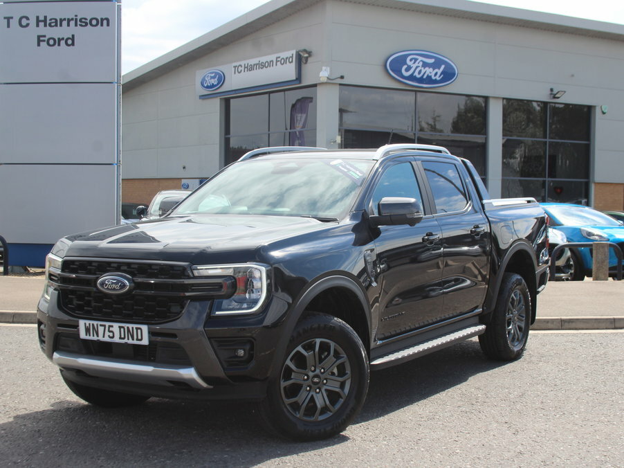Ford Ranger Pick Up Double Cab Wildtrak 2.0 Ecoblue 205 WN75DND Black #2