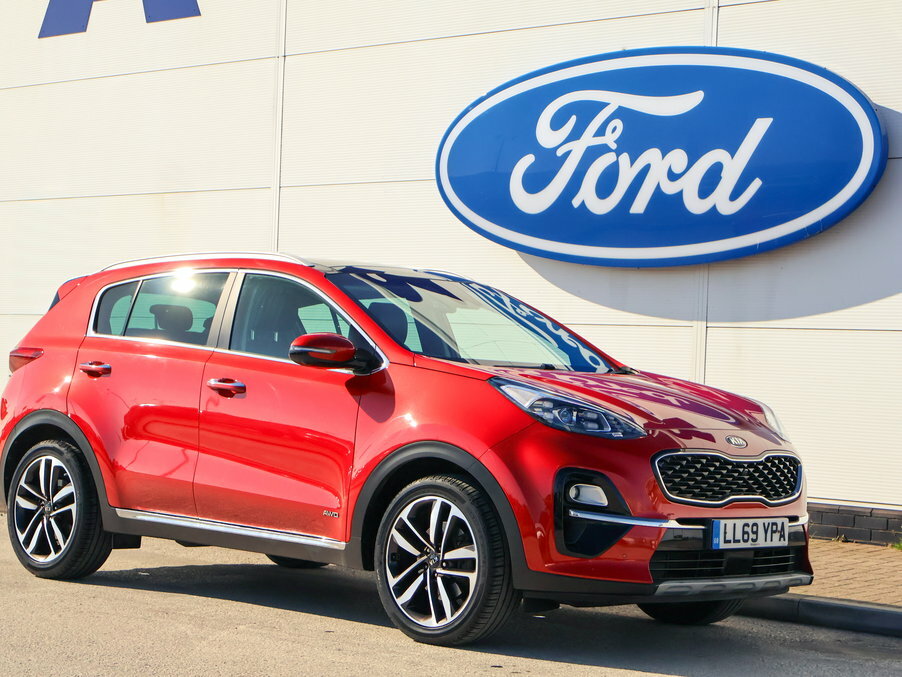 Kia Sportage 1.6T Gdi Isg 4 Dct Awd Red