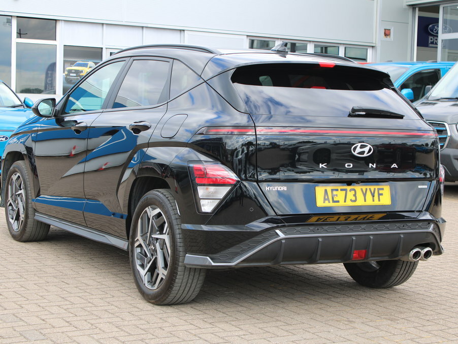 Hyundai Kona 1.6 Gdi Hybrid N Line Dct AE73YYF Black #3