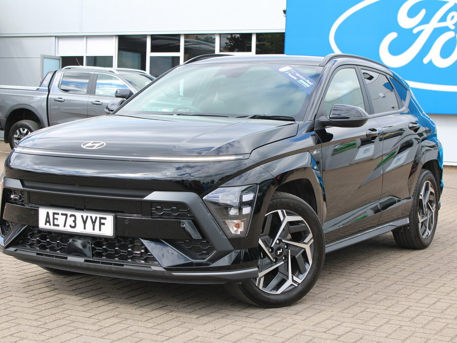 Hyundai Kona 1.6 Gdi Hybrid N Line Dct AE73YYF Black #2