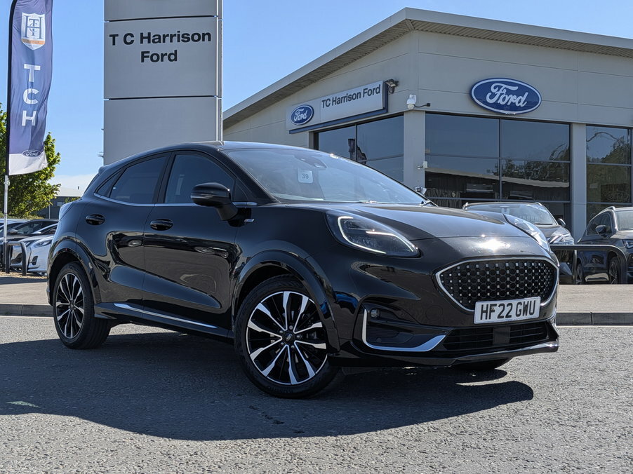 Ford Puma 1.0 Ecoboost Hybrid Mhev 155 St-line Vignale Black