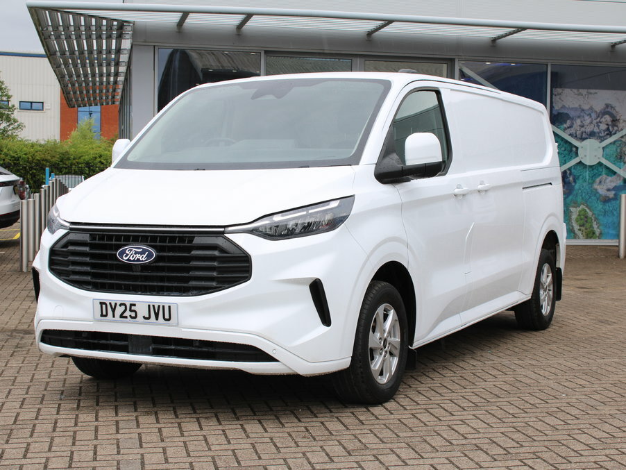 Ford Transit Custom 2.0 Ecoblue 136Ps H1 Van Limited DY25JVU White #2