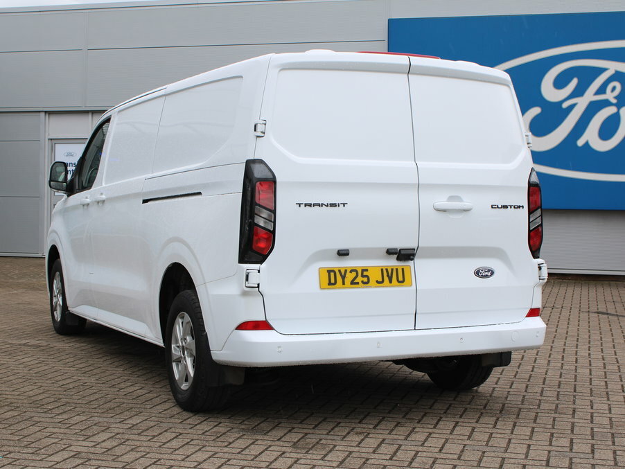 Ford Transit Custom 2.0 Ecoblue 136Ps H1 Van Limited DY25JVU White #3