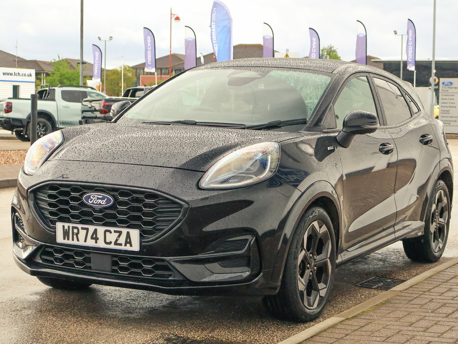 Ford Puma 1.0 Ecoboost Hybrid Mhev St-line X Dct WR74CZA Black #2