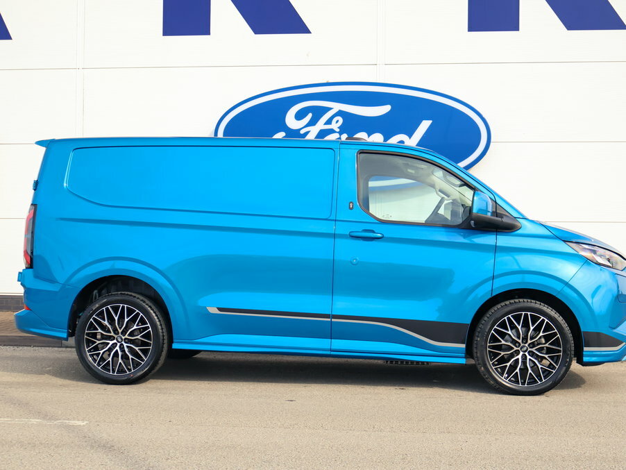 Ford Transit Custom 2.5 Phev 232Ps H1 Van Sport AK75JOH Blue #2