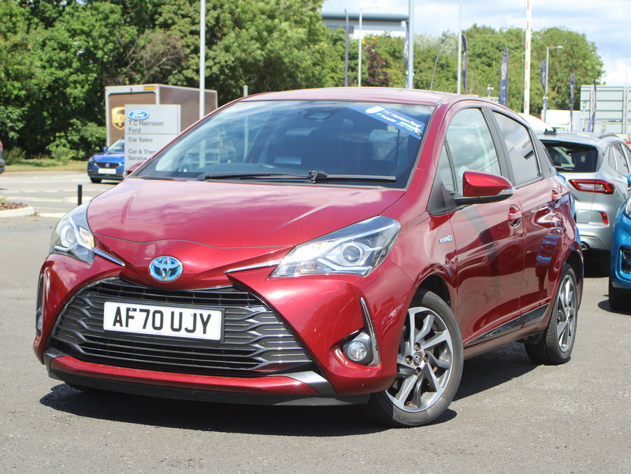 Toyota Yaris 1.5 Hybrid Y20 Cvt Bi-tone AF70UJY Red #2
