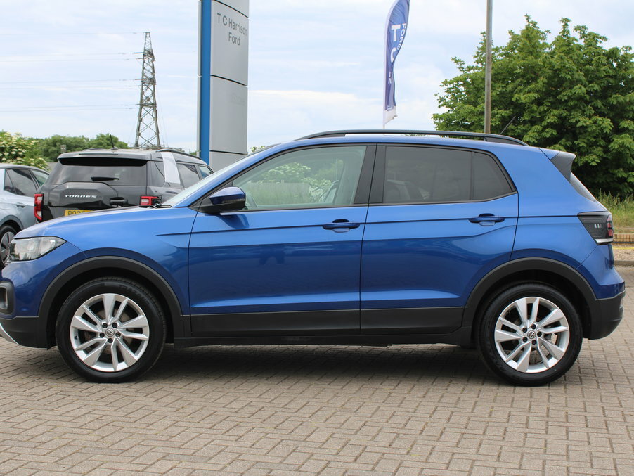 Volkswagen T-Cross 1.0 Tsi 115 Se AK69YZU Blue #3