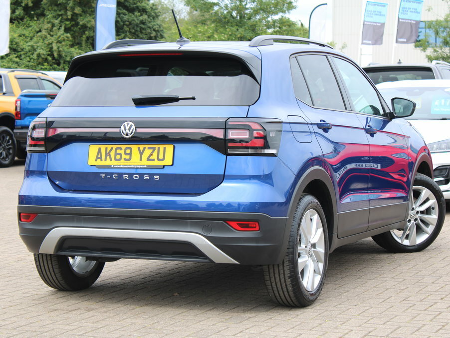 Volkswagen T-Cross 1.0 Tsi 115 Se AK69YZU Blue #6
