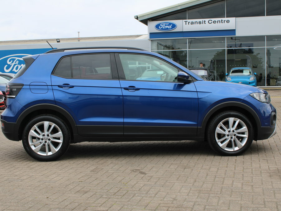 Volkswagen T-Cross 1.0 Tsi 115 Se AK69YZU Blue #4