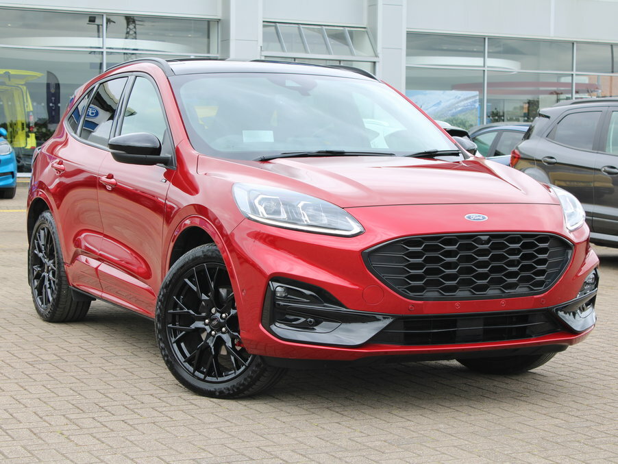 Ford Kuga 2.5 Phev Black Package Edition Cvt Red