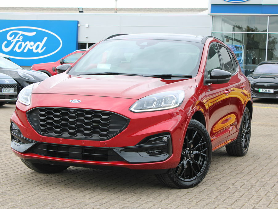 Ford Kuga 2.5 Phev Black Package Edition Cvt AK24YTS Red #2