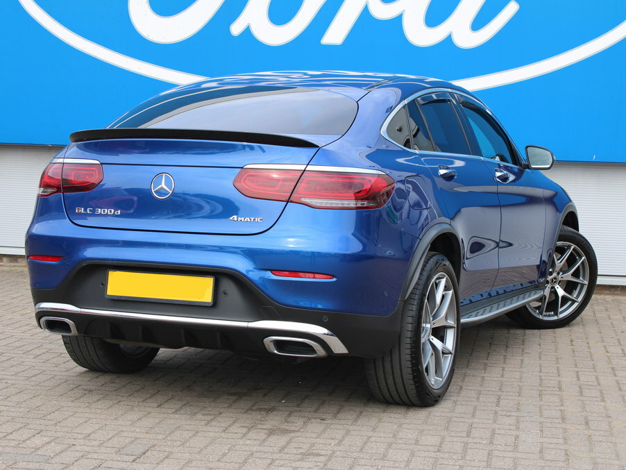 Mercedes-Benz GLC Class Coupe Glc 300D 4Matic Amg Line Prem Plus 9G-tr YX72KKN Blue #6