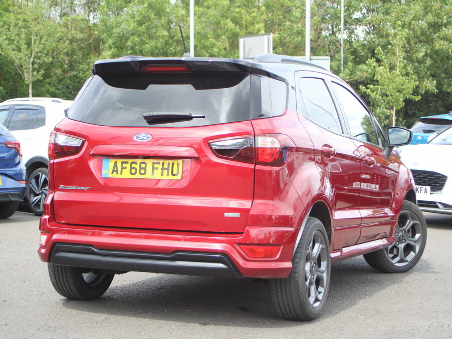 Ford Ecosport 1.0 Ecoboost 140 St-line AF68FHU Red #4