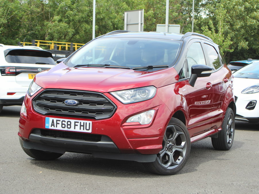Ford Ecosport 1.0 Ecoboost 140 St-line AF68FHU Red #2