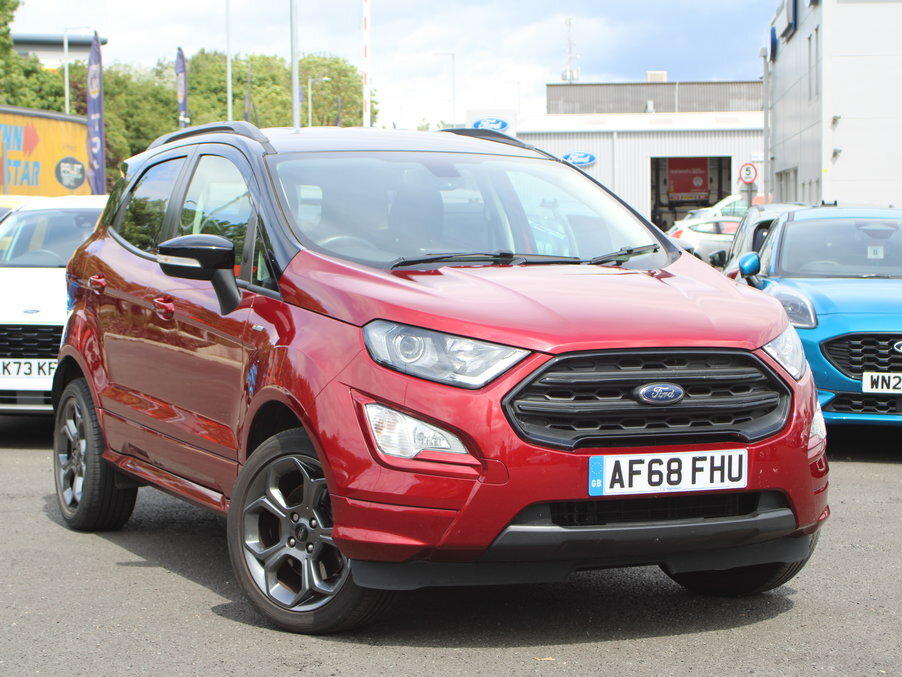 Ford Ecosport 1.0 Ecoboost 140 St-line Red