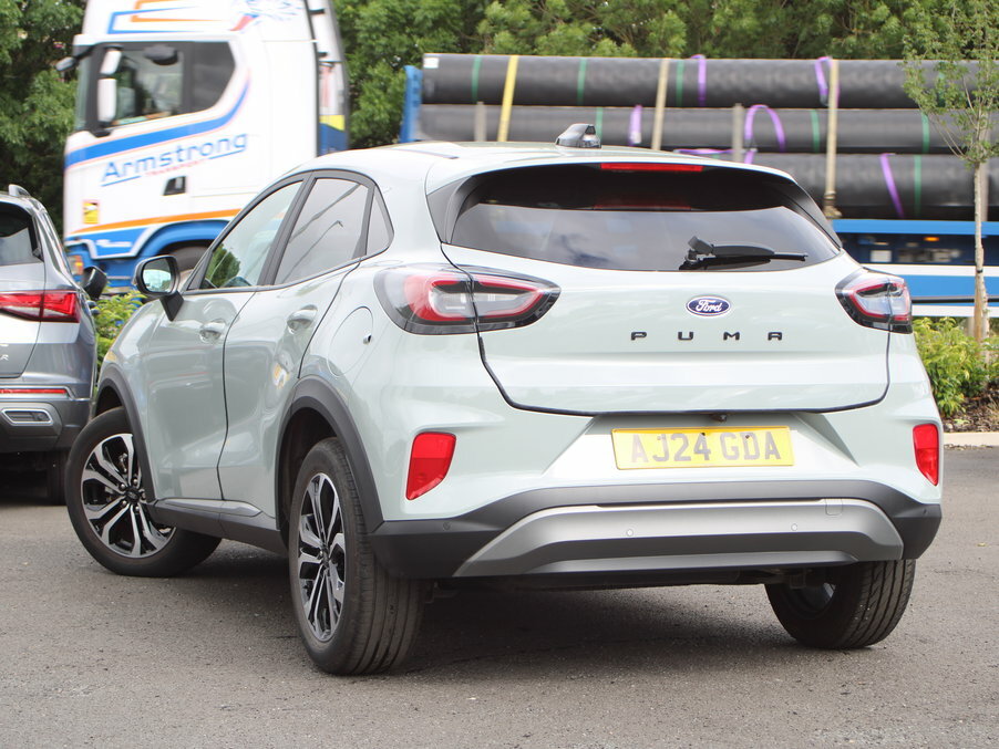 Ford Puma 1.0 Ecoboost Hybrid Mhev Titanium AJ24GDA Grey #3