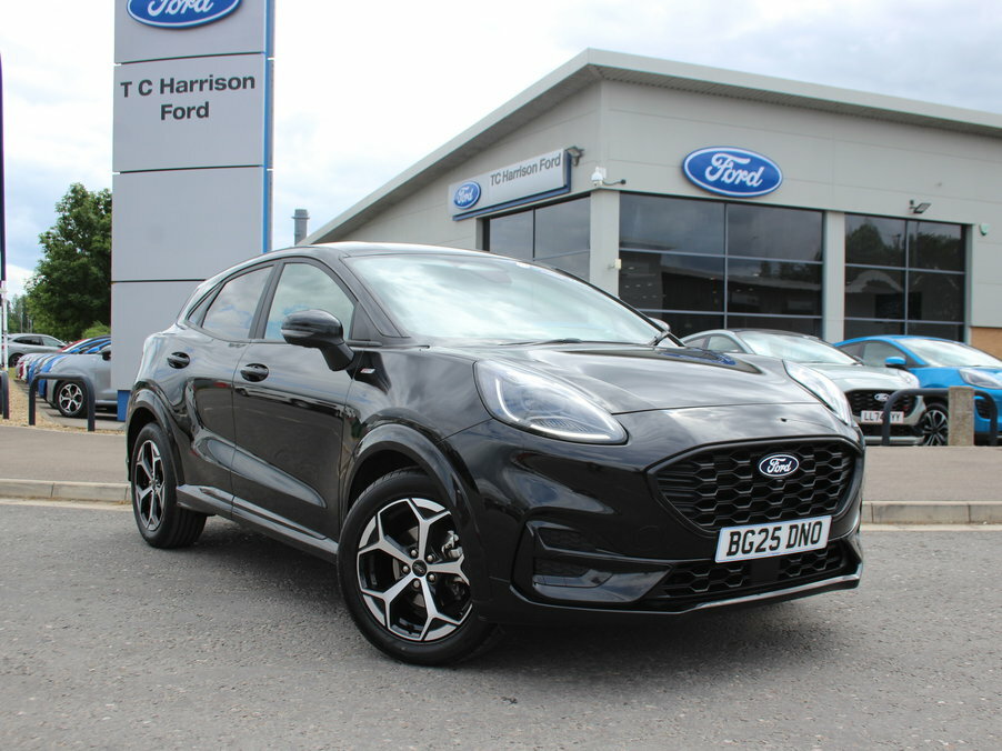 Ford Puma 1.0 Ecoboost Hybrid Mhev St-line BG25DNO Black #3