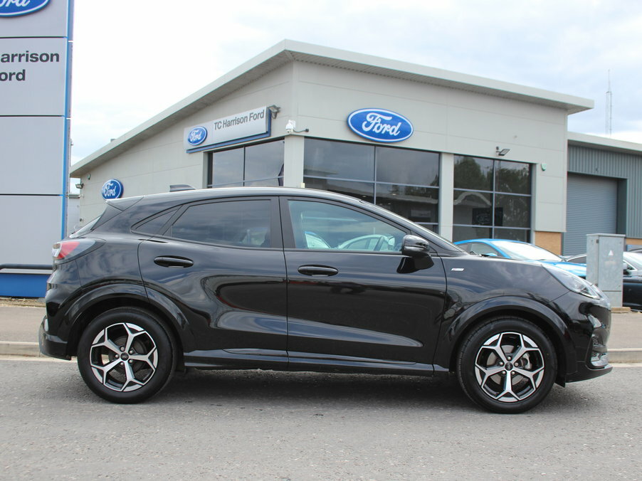 Ford Puma 1.0 Ecoboost Hybrid Mhev St-line BG25DNO Black #4