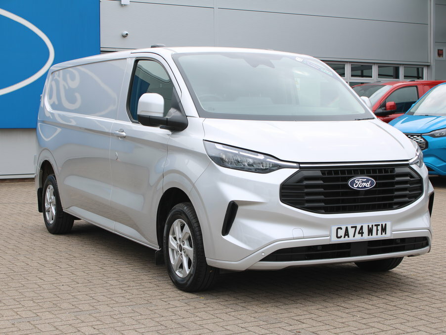 Ford Transit Custom 2.0 Ecoblue 136Ps H1 Van Limited Silver