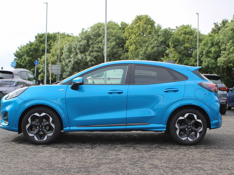Ford Puma 1.0 Ecoboost Hybrid Mhev 155 St-line X Dct WN25ZZX Blue #3