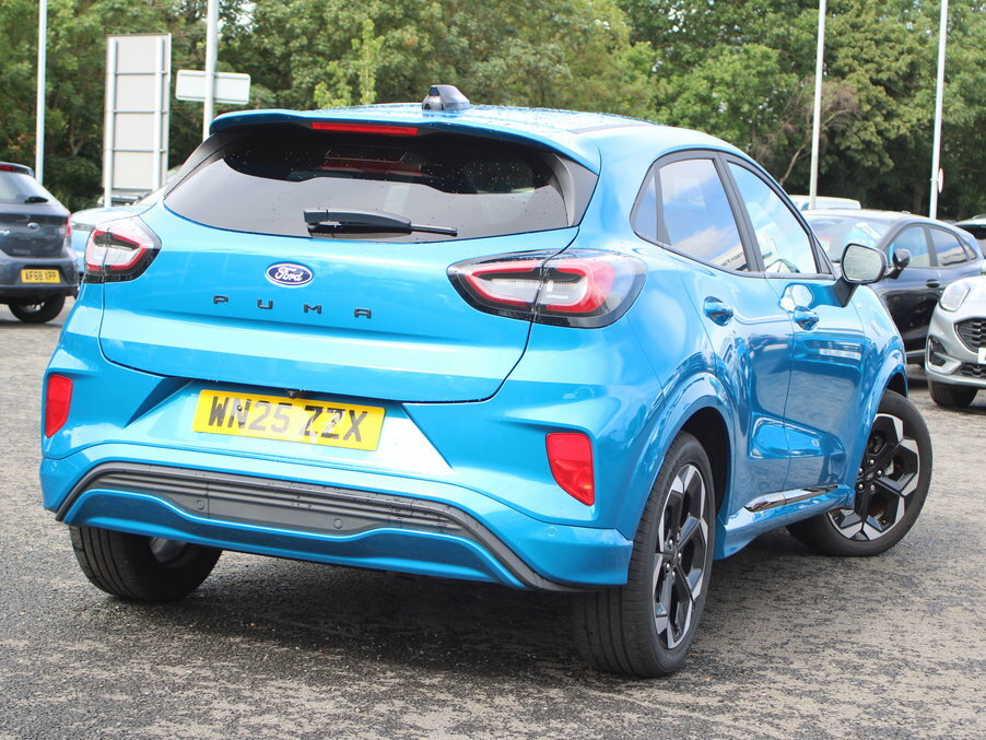Ford Puma 1.0 Ecoboost Hybrid Mhev 155 St-line X Dct WN25ZZX Blue #6