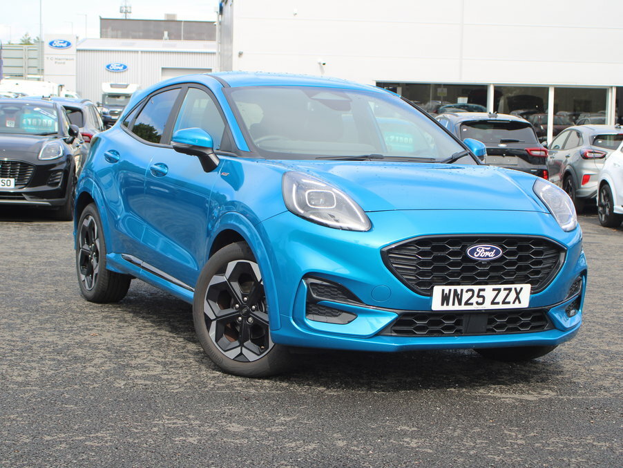 Ford Puma 1.0 Ecoboost Hybrid Mhev 155 St-line X Dct Blue