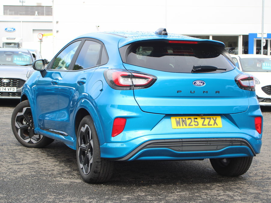Ford Puma 1.0 Ecoboost Hybrid Mhev 155 St-line X Dct WN25ZZX Blue #5