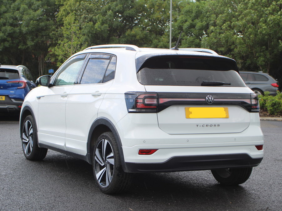 Volkswagen T-Cross 1.5 Tsi Evo R-line Dsg White #2