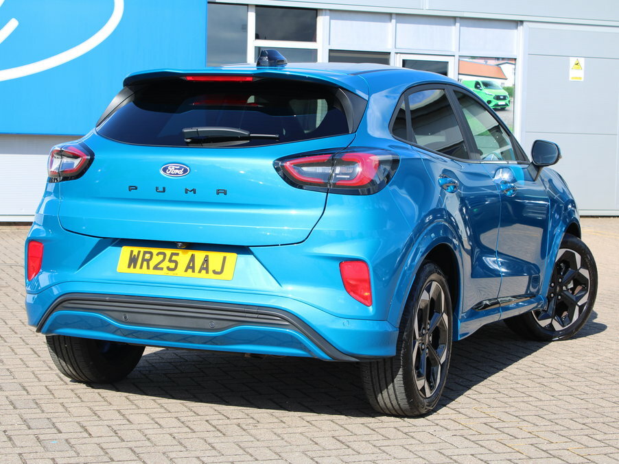 Ford Puma 1.0 Ecoboost Hybrid Mhev 155 St-line X Dct WR25AAJ Blue #6