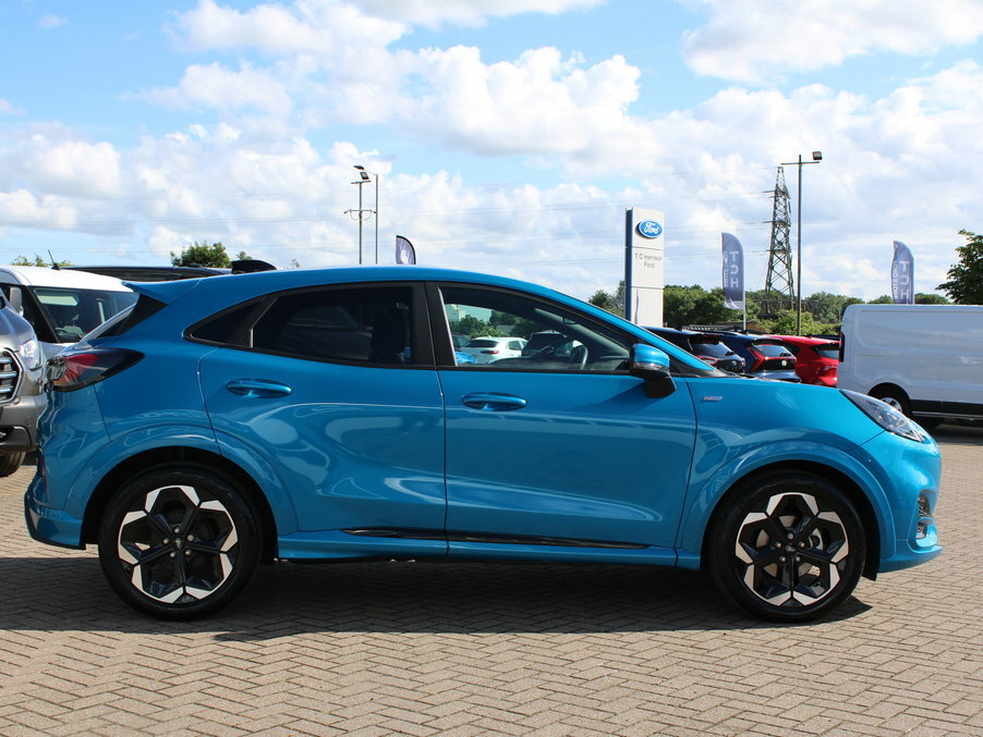 Ford Puma 1.0 Ecoboost Hybrid Mhev 155 St-line X Dct WR25AAJ Blue #4