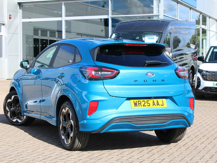 Ford Puma 1.0 Ecoboost Hybrid Mhev 155 St-line X Dct WR25AAJ Blue #5