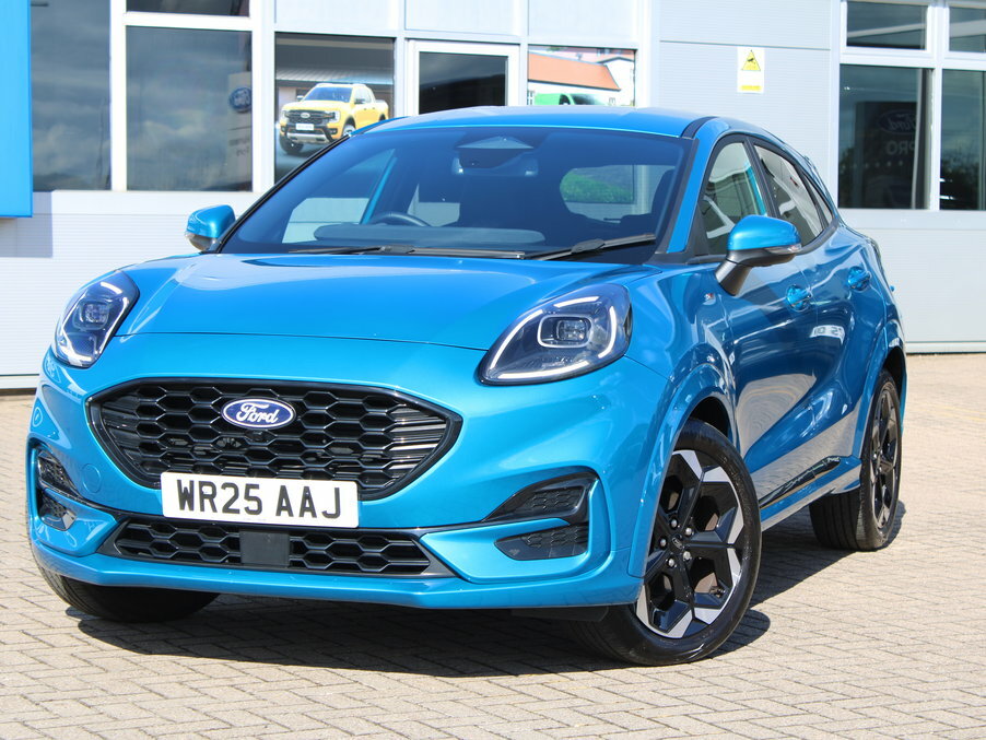 Ford Puma 1.0 Ecoboost Hybrid Mhev 155 St-line X Dct WR25AAJ Blue #2