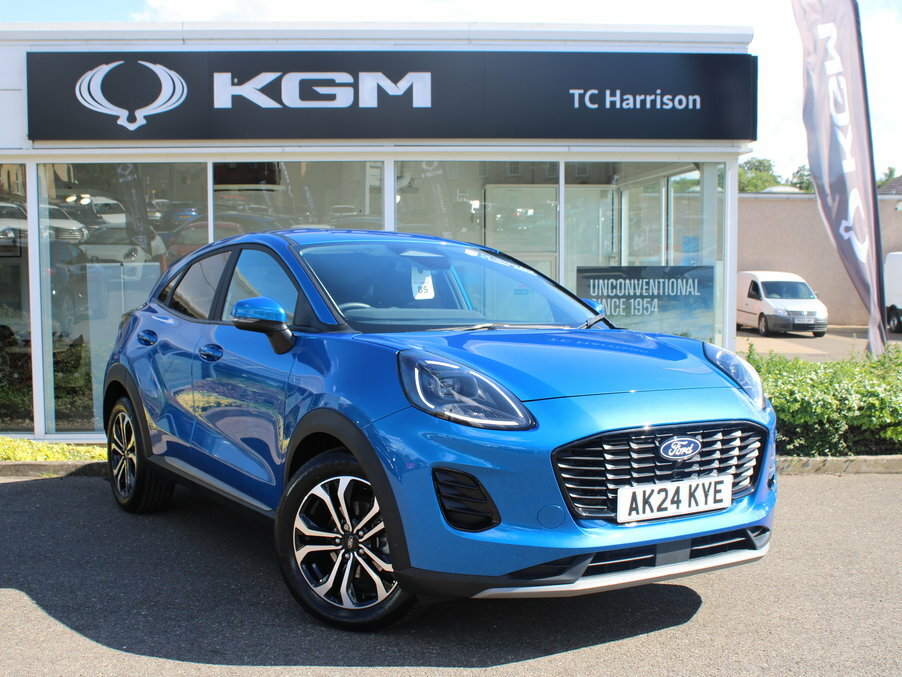 Ford Puma 1.0 Ecoboost Hybrid Mhev Titanium Blue