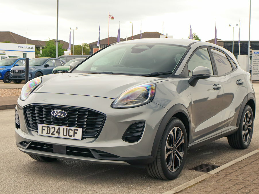 Ford Puma 1.0 Ecoboost Hybrid Mhev Titanium FD24UCF Silver #3