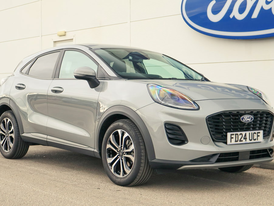 Ford Puma 1.0 Ecoboost Hybrid Mhev Titanium FD24UCF Silver #4