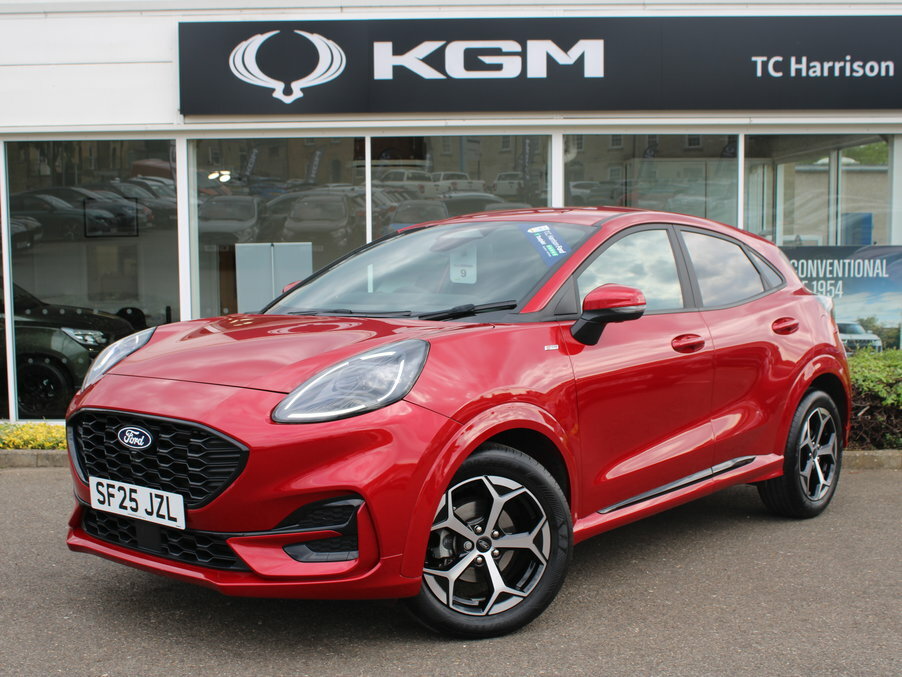 Ford Puma 1.0 Ecoboost Hybrid Mhev 155 St-line X Dct WV25XYT Grey #3