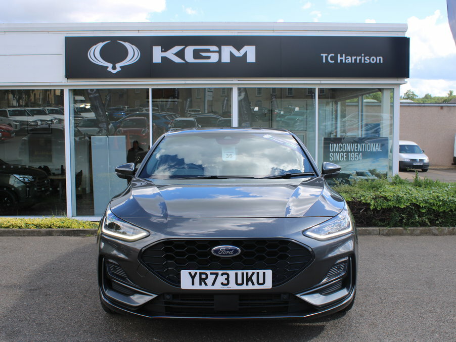 Ford Focus 1.0 Ecoboost Hybrid Mhev 155 St-line YR73UKU Grey #2