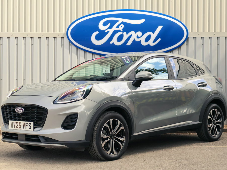 Ford Puma 1.0 Ecoboost Hybrid Mhev Titanium Dct WV25VFS Silver #2