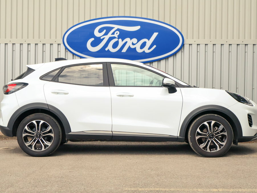 Ford Puma 1.0 Ecoboost Hybrid Mhev Titanium Dct WV25UKT White #5