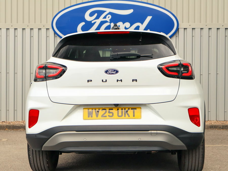 Ford Puma 1.0 Ecoboost Hybrid Mhev Titanium Dct WV25UKT White #4