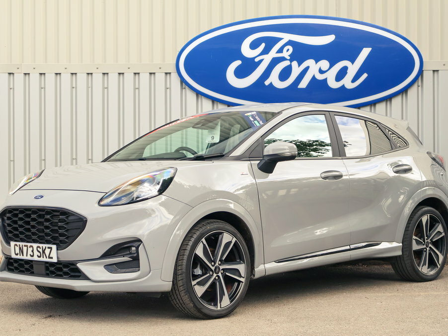 Ford Puma 1.0 Ecoboost Hybrid Mhev 155 St-line X CN73SKZ Grey #2