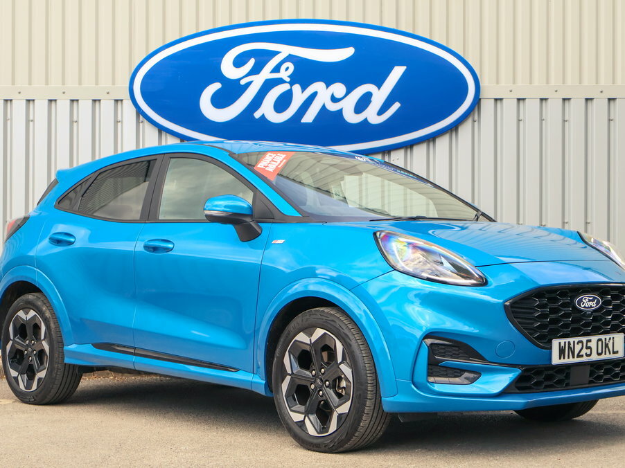Ford Puma 1.0 Ecoboost Hybrid Mhev 155 St-line X Dct Blue