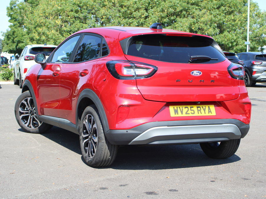 Ford Puma 1.0 Ecoboost Hybrid Mhev Titanium Dct WV25RYA Red #5