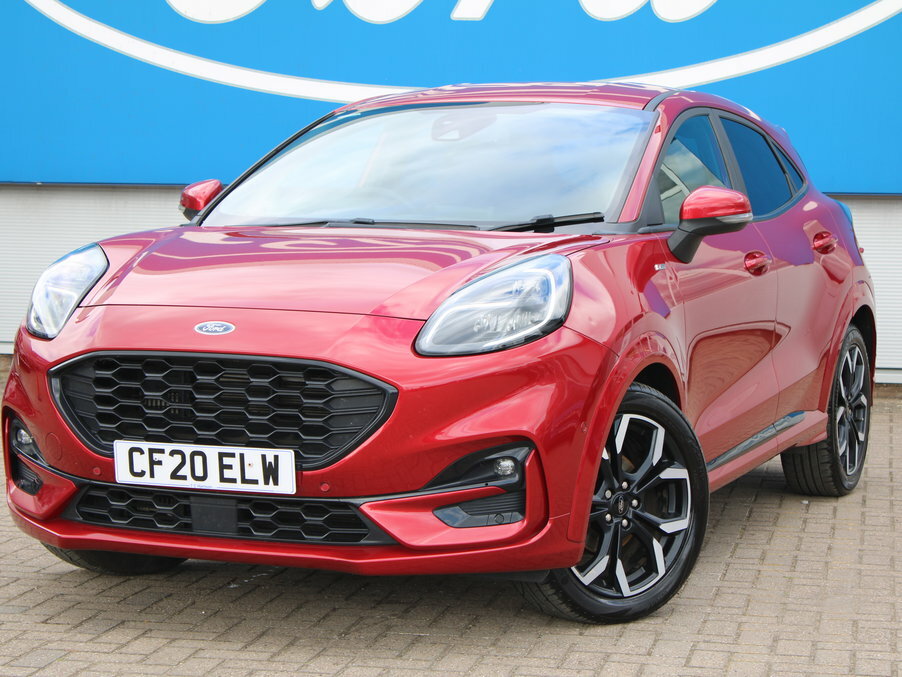 Ford Puma 1.0 Ecoboost Hybrid Mhev St-line X First Ed CF20ELW Red #2