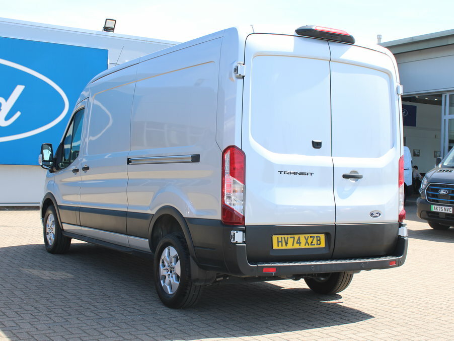 Ford Transit Custom 2.0 Ecoblue 165Ps H2 Limited Van Nav HV74XZB Silver #4