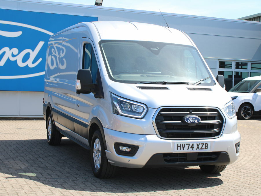 Ford Transit Custom 2.0 Ecoblue 165Ps H2 Limited Van Nav HV74XZB Silver
