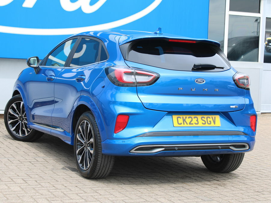 Ford Puma 1.0 Ecoboost Hybrid Mhev 155 St-line Vignale CK23SGV Blue #5